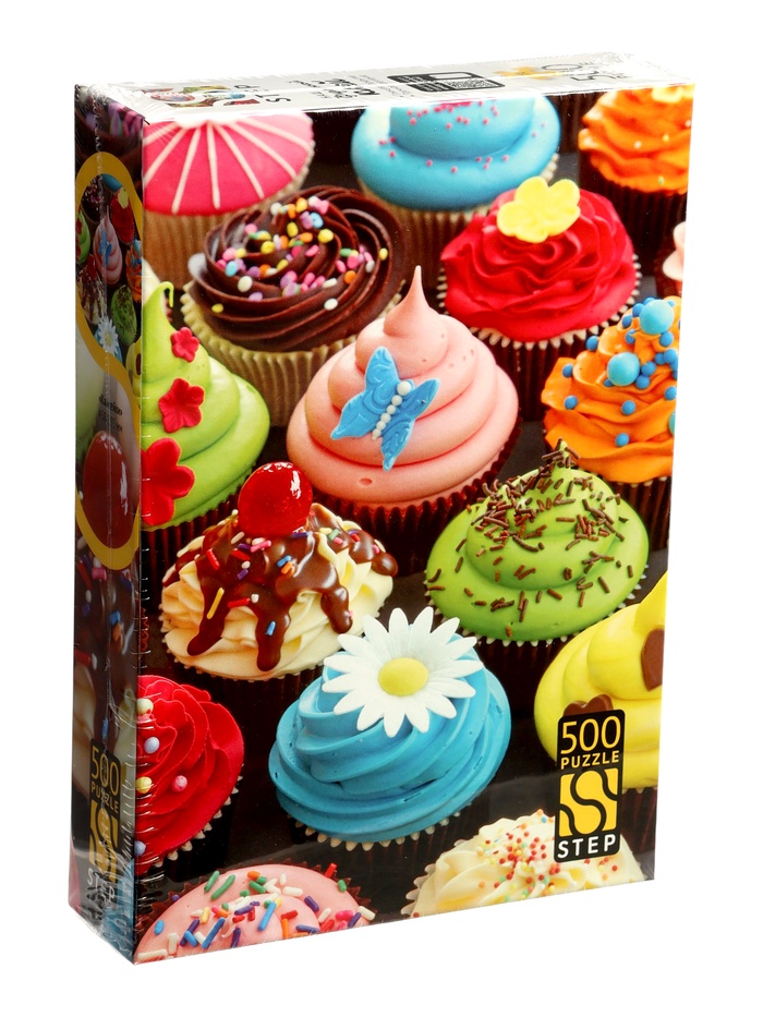 Пазл «Капкейки», 500 деталей