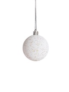 УЦЕНКА Набор шаров пластик d-5,5 см, 9 шт "Гармония" шишки завитки, зелёный белый - Фото 3