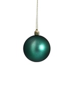 УЦЕНКА Набор шаров пластик d-5,5 см, 9 шт "Гармония" шишки завитки, зелёный белый - Фото 4