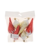 УЦЕНКА Украшение ёлочное "Сосулька в снегу" (набор 6 шт) 11 см, микс - Фото 5