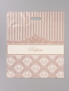 Пакет подарочный полиэтиленовый «Перфекто Элегия», с вырубной ручкой, 42×48 см, 90 мкм  (артикул 10980847)  большой выбор товаров оптом и в розницу по низким ценам с доставкой