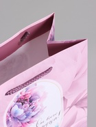 Пакет подарочный ламинированный «От всего сердца!», 18×22.3×10 см - Фото 5