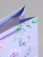 Пакет подарочный ламинированный «Цветочная радость», 18×22.3×10 см - Фото 5