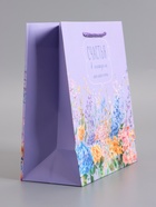 Пакет подарочный ламинированный «Счастья», 18×22.3×10 см - Фото 4