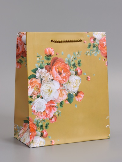 Пакет подарочный ламинированный «Мгновение», 18×22.3×10 см