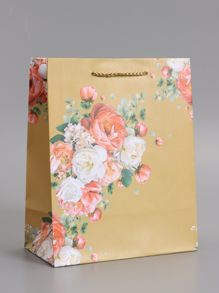 Пакет подарочный ламинированный «Мгновение», 18×22.3×10 см - Фото 1