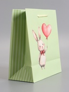 Пакет подарочный ламинированный «Милый ушки», 18×22.3×10 см - Фото 4