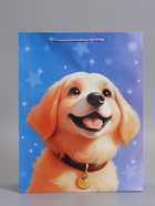 Пакет подарочный ламинированный «Дружок-компаньон», 33×42.5×10 см  (артикул 10978107)  большой выбор товаров оптом и в розницу по низким ценам с доставкой