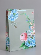 Пакет подарочный ламинированный «Гармония», 33×42.5×10 см  (артикул 10978114)  большой выбор товаров оптом и в розницу по низким ценам с доставкой