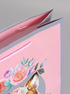 Пакет подарочный ламинированный «Милый котик», 26×12×32 см - Фото 5