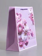 Пакет подарочный ламинированный «Самой красивой», 26×12×32 см - Фото 4