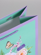 Пакет подарочный ламинированный «От души», 26×12×32 см - Фото 5