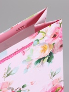 Пакет подарочный ламинированный «Комплимент», 26×12×32 см - Фото 5