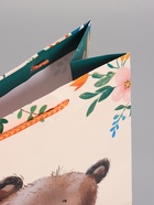 Пакет подарочный ламинированный «Мишка», 26×12×32 см - Фото 5