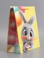 Пакет подарочный ламинированный «С Днем Рождения!», 26×12×32 см - Фото 4