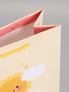 Пакет подарочный ламинированный «Настоящее солнышко», 26×12×32 см - Фото 5