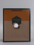 Пакет подарочный ламинированный «Сдержанный стиль», 26×12×32 см - Фото 2