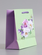 Пакет подарочный ламинированный «Счастья и гармонии», 11.5×14.5×6.5 см - Фото 4