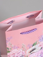 Пакет подарочный ламинированный «Счастье», 11.5×14.5×6.5 см - Фото 5