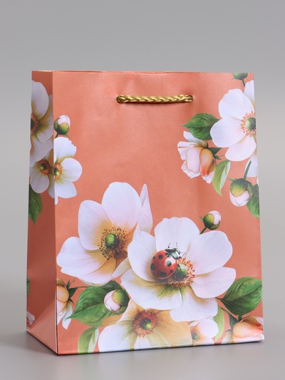 Пакет подарочный ламинированный «Гармония», 11.5×14.5×6.5 см