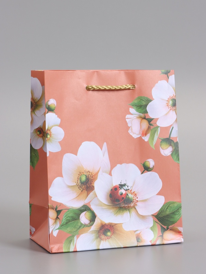 Пакет подарочный ламинированный «Гармония», 11.5×14.5×6.5 см - Фото 1