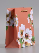 Пакет подарочный ламинированный «Гармония», 11.5×14.5×6.5 см - Фото 4