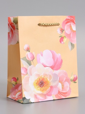 Пакет подарочный ламинированный «Душевная радость», 11.5×14.5×6.5 см