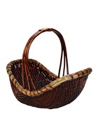 УЦЕНКА Корзина плетёная для хранения, 42×29×36 см, 36×24×32 см, 27×19×26 см, лоза, набор 3 шт. - Фото 2