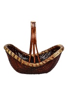 УЦЕНКА Корзина плетёная для хранения, 42×29×36 см, 36×24×32 см, 27×19×26 см, лоза, набор 3 шт. - Фото 3