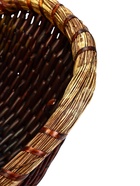 УЦЕНКА Корзина плетёная для хранения, 42×29×36 см, 36×24×32 см, 27×19×26 см, лоза, набор 3 шт. - Фото 4