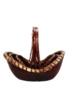 УЦЕНКА Корзина плетёная для хранения, 42×29×36 см, 36×24×32 см, 27×19×26 см, лоза, набор 3 шт. - Фото 5