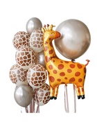 Воздушные шары латексные 14" «Жираф», набор 25 шт.  (артикул 10992108)  большой выбор товаров оптом и в розницу по низким ценам с доставкой