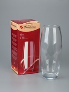 УЦЕНКА Ваза "Флора" d-7.5см; h=260мм прозрачная - Фото 4