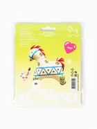 Воздушный шар фольгированный 32" «Лошадка белая», русский узор  (артикул 10986586)  большой выбор товаров оптом и в розницу по низким ценам с доставкой