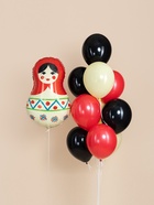 Воздушный шар фольгированный 32" «Матрёшка», русский узор  (артикул 10986591)  большой выбор товаров оптом и в розницу по низким ценам с доставкой