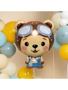 Воздушный шар фольгированный 30" «Медведь пилот»  (артикул 10986593)  большой выбор товаров оптом и в розницу по низким ценам с доставкой