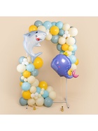 Воздушный шар фольгированный 34" «Акула»  (артикул 10986598)  большой выбор товаров оптом и в розницу по низким ценам с доставкой