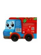 Книжка - игрушка с колёсами «Спасибо, Грузик», 10 стр.  (артикул 10940004)  большой выбор товаров оптом и в розницу по низким ценам с доставкой