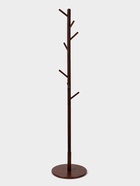 Вешалка напольная для одежды «Сканди», деревянная, 175×42 см, тёмное дерево - Фото 1