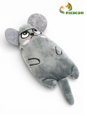 Игрушка для кошек «Недовольная мышь», 15 см, с кошачьей мятой  (артикул 10938434)  большой выбор товаров оптом и в розницу по низким ценам с доставкой