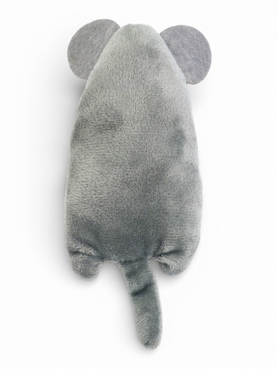 Игрушка для кошек «Недовольная мышь», 15 см, с кошачьей мятой