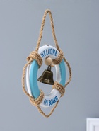 Декор настенный, панно «Спасательный круг с колоколом», 10.8×10.8×1.3 см  (артикул 10957129)  большой выбор товаров оптом и в розницу по низким ценам с доставкой