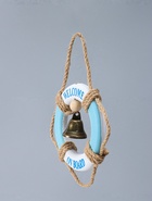 Декор настенный, панно «Спасательный круг с колоколом», 10.8×10.8×1.3 см  (артикул 10957129)  большой выбор товаров оптом и в розницу по низким ценам с доставкой