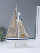 Сувенирная модель корабля «Судно рыбацкое», 5×30×45.7 см  (артикул 10957137)  большой выбор товаров оптом и в розницу по низким ценам с доставкой