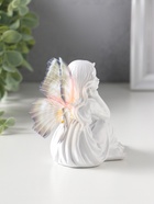 Фигурка полистоун «Девочка-бабочка», белый, 6.5×10×9.7 см  (артикул 10954756)  большой выбор товаров оптом и в розницу по низким ценам с доставкой