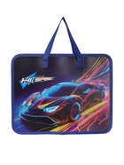 Папка с ручками «Автомобиль», А4, пластиковая, 70 мм, 322×256 мм - Фото 3