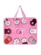 Папка с ручками «Лапки», А4, пластиковая, 70 мм, 322×256 мм - Фото 3