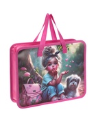 Папка с ручками «Милашка», А4, пластиковая, 70 мм, 322×256 мм - Фото 2