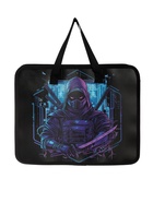 Папка с ручками «Воин», А4, пластиковая, 70 мм, 322×256 мм - Фото 3