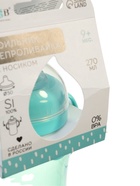 УЦЕНКА Поильник - непроливайка с силиконовым носиком, 270 мл, бирюзовый/серый - Фото 6